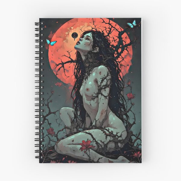Item preview, Witchcraft Rituals Blood Moon Witch  designed and sold by Neer arts.