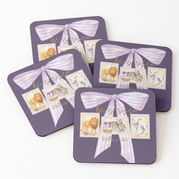 Item preview, He Is Risen, Matthew 286, Coquette, Easter Bunny, Lion And Lamb, Spring Flowers designed and sold by Forevermore.