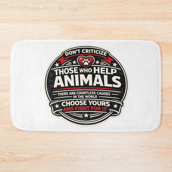 Item preview, Don’t Criticize Those Who Help Animals designed and sold by rocknrollstyles.