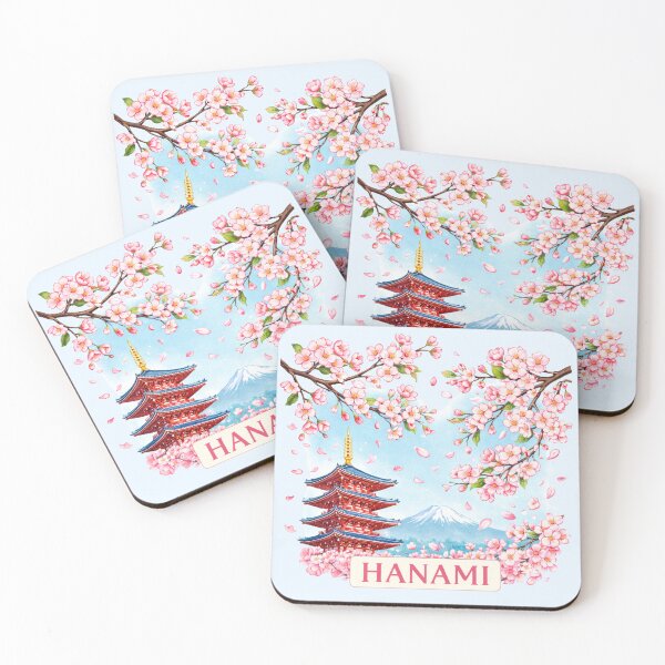 Aperçu de l'œuvre Festival des fleurs de cerisier Hanami - Japon créée et vendue par Myra365Art.