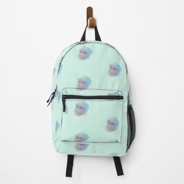 Item preview, Splatter Paint Colorful Eye Sticker Blue Stickers Prints Posters Wall Art Magnet Home Coffee Cup Decoration TShirt Stationary Notebook Magnet Hat Kitchen Work School Office Redbubble Shop designed and sold by Saritas Boutique Shop.