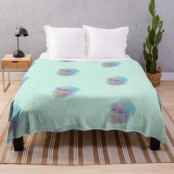 Item preview, Splatter Paint Colorful Eye Sticker Blue Stickers Prints Posters Wall Art Magnet Home Coffee Cup Decoration TShirt Stationary Notebook Magnet Hat Kitchen Work School Office Redbubble Shop designed and sold by Saritas Boutique Shop.