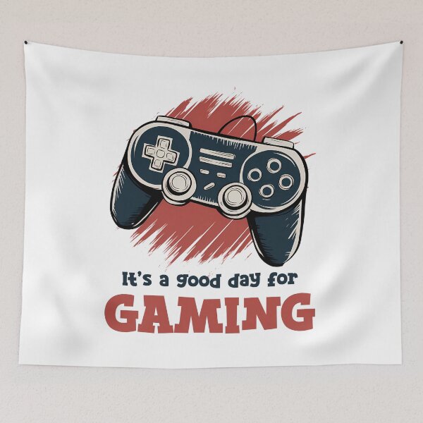 Item preview, It’s a Good Day for Gaming Positive Gamer Quote designed and sold by CleanDecor.