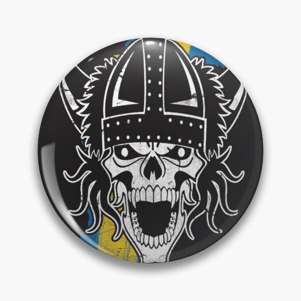 Item preview, Svensk Metalhead Viking Skull  Swedish Heavy Metal designed and sold by irfl.