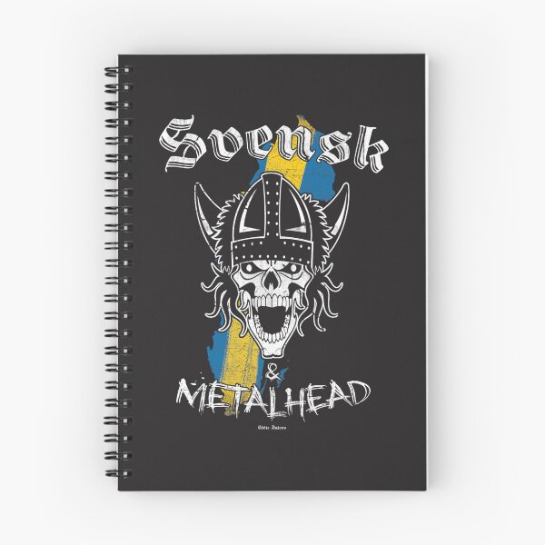 Artikelvorschau, Schwedischer Metalhead Wikingerschädel Schwedischer Heavy Metal entworfen und verkauft von irfl.