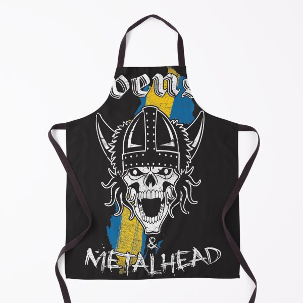 Item preview, Svensk Metalhead Viking Skull  Swedish Heavy Metal designed and sold by irfl.