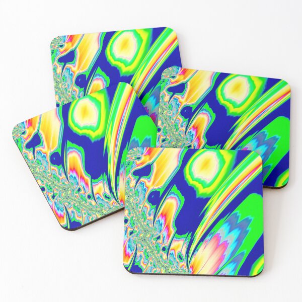 Item preview, Glitching Green Fractal Abstract Artwork designed and sold by Memes N Lore .