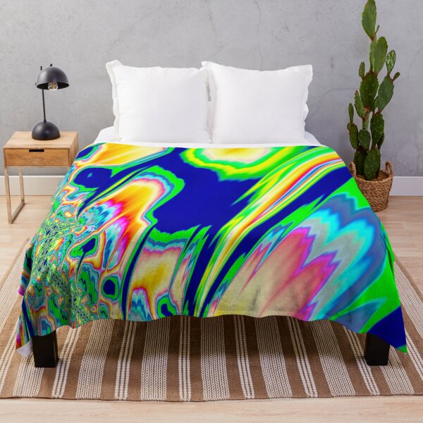Item preview, Glitching Green Fractal Abstract Artwork designed and sold by Memes N Lore .