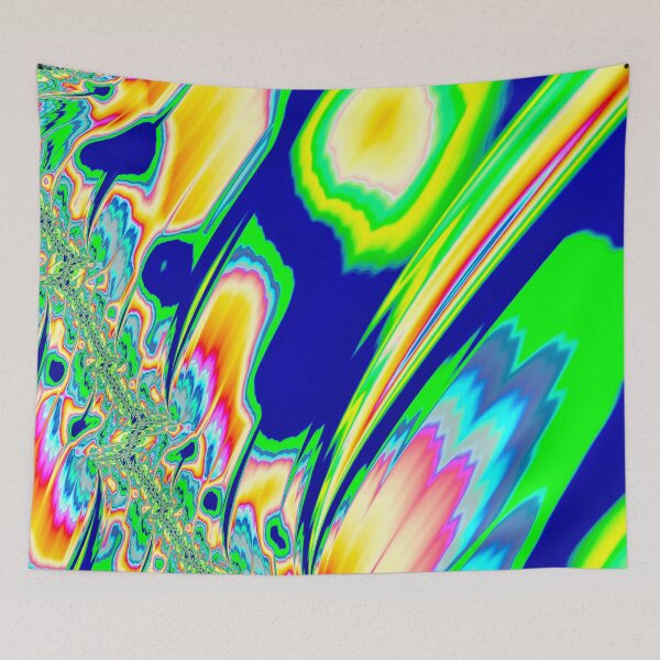 Item preview, Glitching Green Fractal Abstract Artwork designed and sold by Memes N Lore .