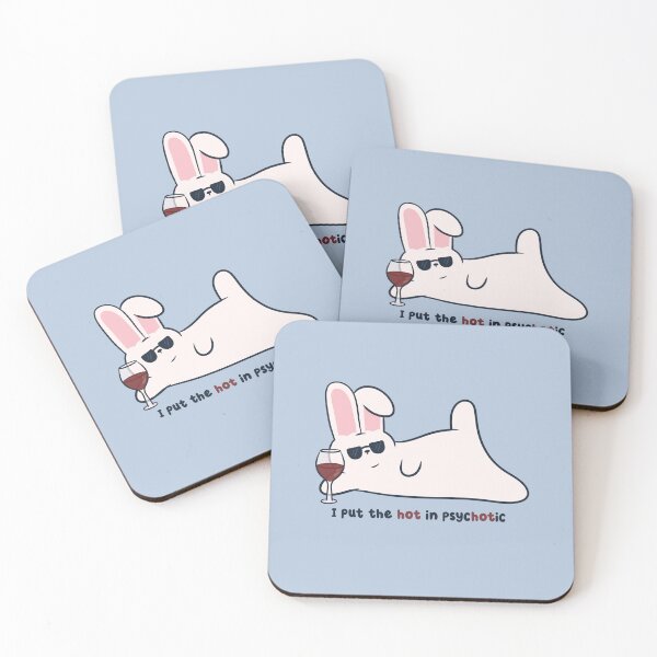Item preview, i put the hot in psychotic bunny designed and sold by kaybowzie.