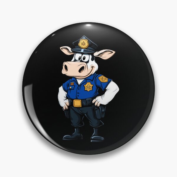 Item preview, Cows policeman / police cow designed and sold by Soulskier.