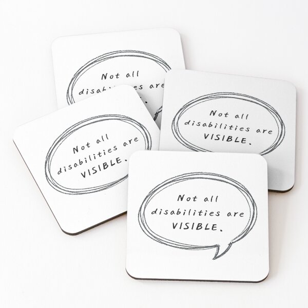 Item preview, Not All Disabilities Are Visible designed and sold by TBandJ.