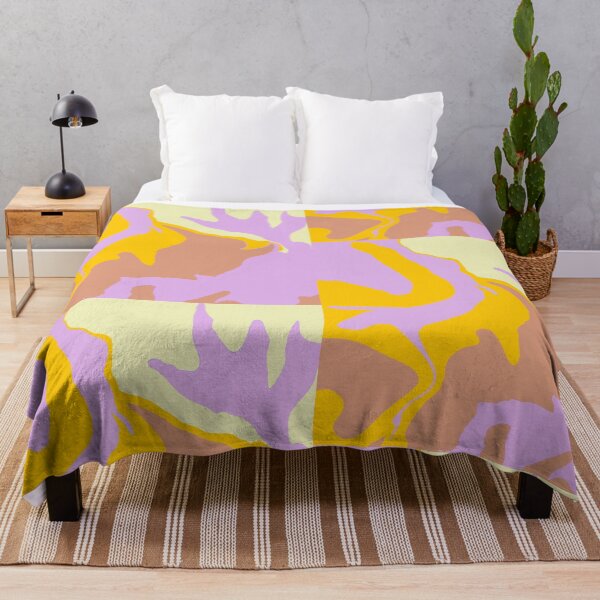 Item preview, Tie Dye Spring Sunset Purple Yellow Orange Pattern Stickers Prints Posters Wall Art Magnet Home Coffee Cup Decoration TShirt Stationary Notebook Magnet Hat Kitchen Work School Office Redbubble Shop designed and sold by Saritas Boutique Shop.