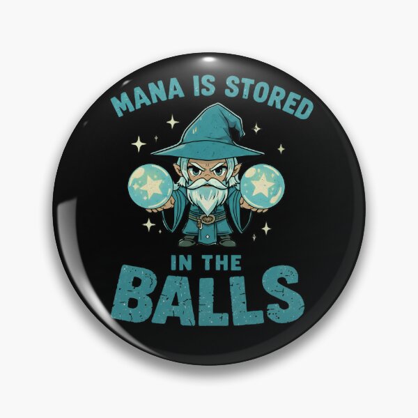Item preview, Mana is Stored in The Balls designed and sold by LunaMagicStudio.