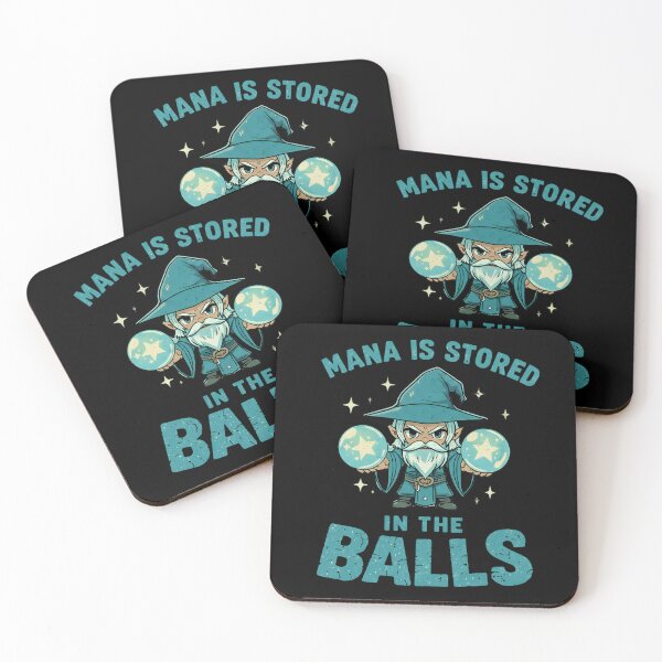 Item preview, Mana is Stored in The Balls designed and sold by LunaMagicStudio.