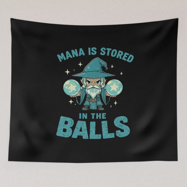 Item preview, Mana is Stored in The Balls designed and sold by LunaMagicStudio.