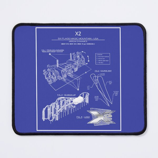 Item preview, X2 Coaster - Secret Schematics designed and sold by twosixninelabs.