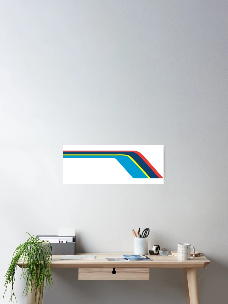 Thumbnail 2 of 3, Poster, Iconic French Rally Racing Livery designed and sold by ApexFibers.