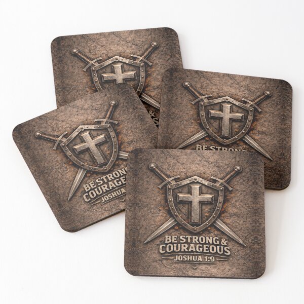 Item preview, Joshua 1:9 Sword and Shield of Faith designed and sold by BreezyDawnDesigns.