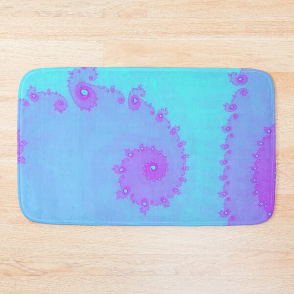 Item preview, Aqua Violet Fractal Abstract Artwork designed and sold by Memes N Lore .