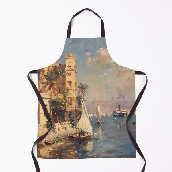 Aperçu de l'œuvre Delta du Nil impressionniste, Égypte créée et vendue par Karabooki.