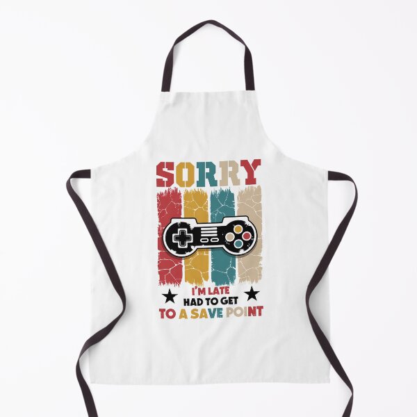 Item preview, Sorry I’m Late Gamer Save Point designed and sold by CleanDecor.