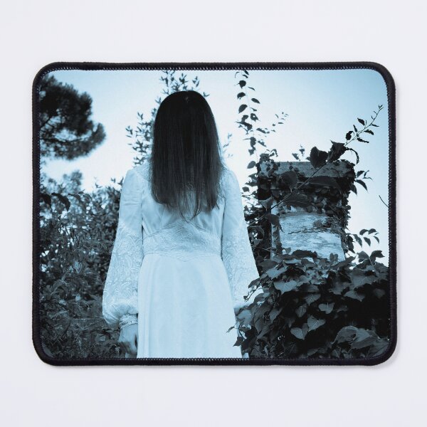 Item preview, A ghostly figure in a white dress stands among ruins and ivy designed and sold by grande76.