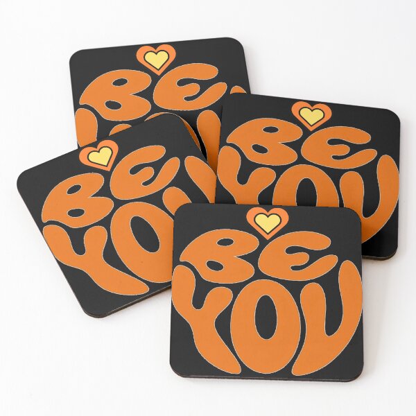 Item preview, BE YOU - bold orange designed and sold by Stefrait-7.