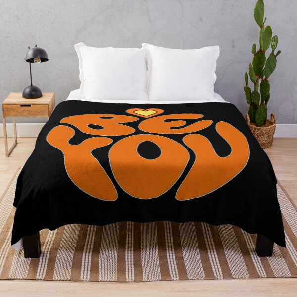 Item preview, BE YOU - bold orange designed and sold by Stefrait-7.