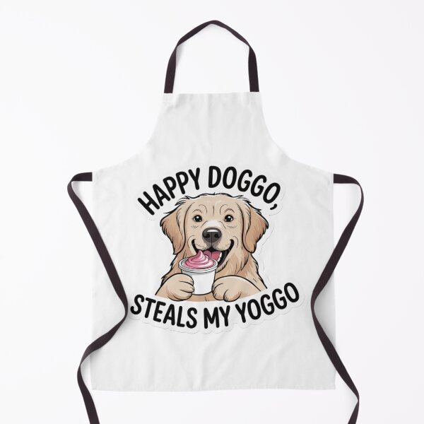 Item preview, Happy Doggo, Steals My Yoggo designed and sold by SusanaDesign.