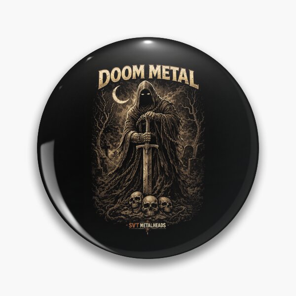 Item preview,  Doom Metal  Svt Metalheads Series designed and sold by GtaShirt.