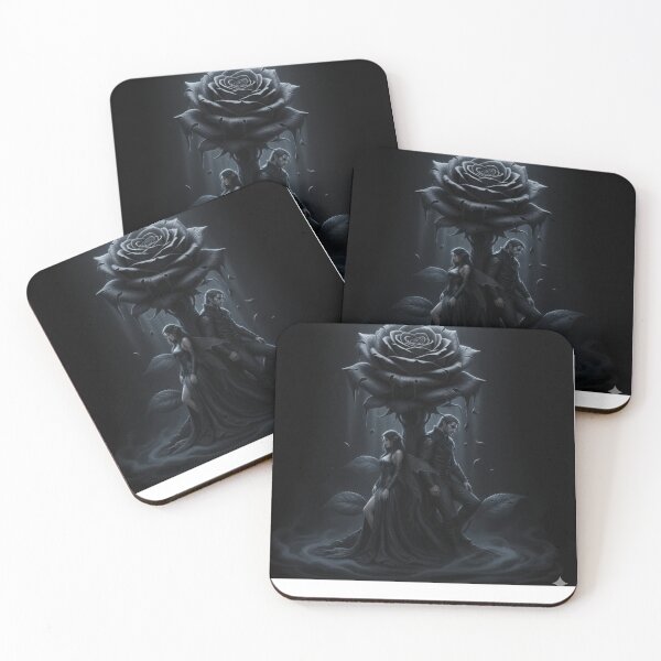 Item preview, The Wilted Dark Rose: Fallen Fairy and Alpha Wolf’s Sorrow designed and sold by Mervee11.
