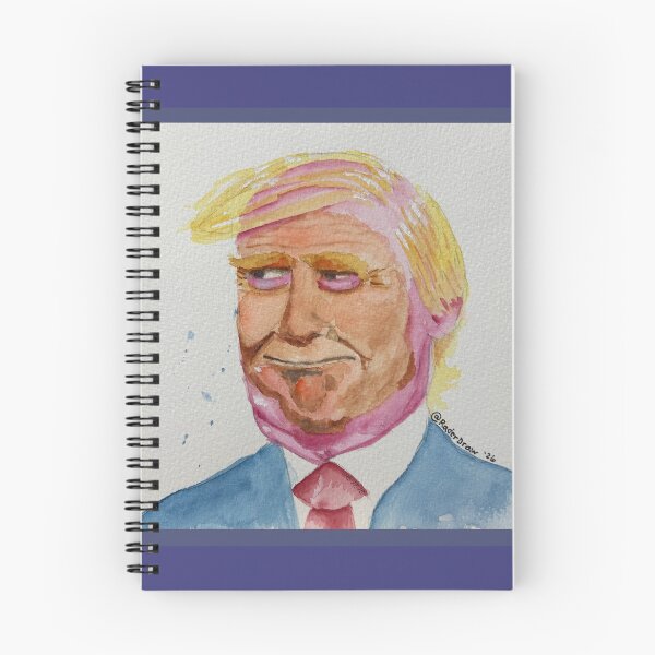 Item preview, Watercolor portrait derpy president  designed and sold by RaderDraw.