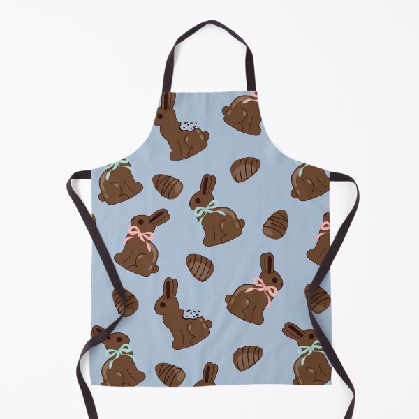 Item preview, chocolate easter bunny kawaii food designed and sold by kaybowzie.
