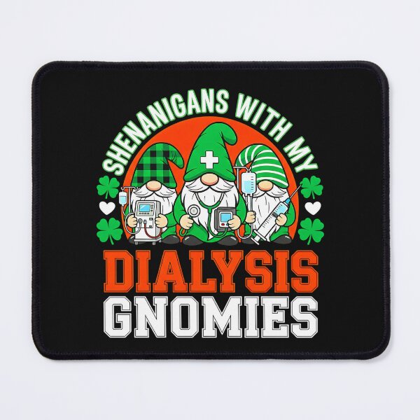 Item preview, Shenanigans with My Dialysis Gnomies St Patricks Day Nurse designed and sold by clothesy7.