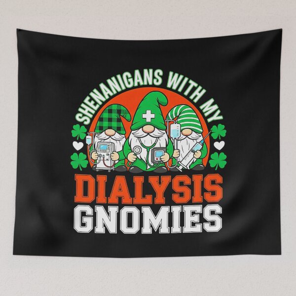 Item preview, Shenanigans with My Dialysis Gnomies St Patricks Day Nurse  designed and sold by clothesy7.