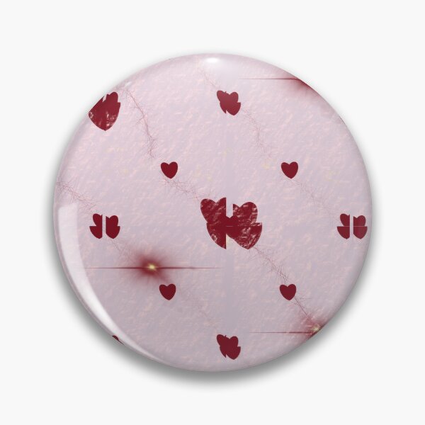 Item preview, Abstract Crimson Hearts on Textured Pink Canvas designed and sold by Senorona.