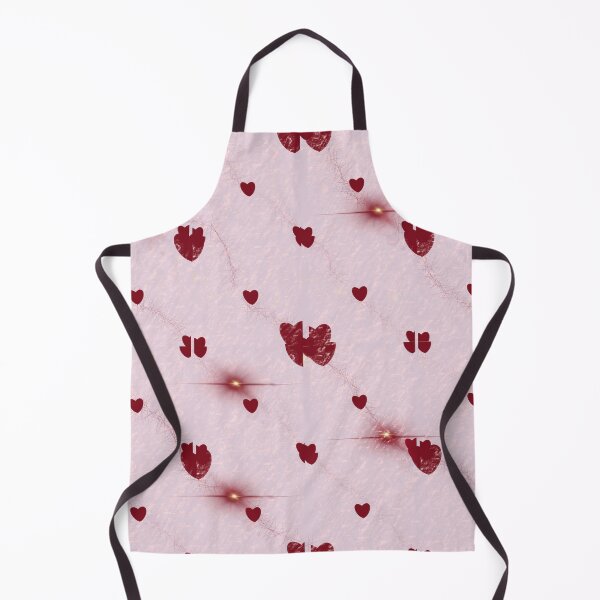 Item preview, Abstract Crimson Hearts on Textured Pink Canvas designed and sold by Senorona.