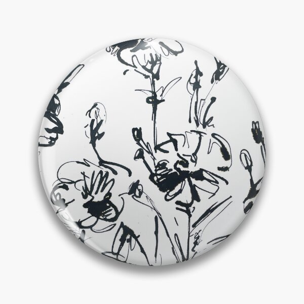 Item preview, floral with ink  designed and sold by Chaosvibe.