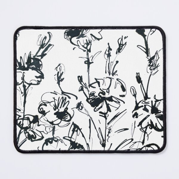 Item preview, floral with ink  designed and sold by Chaosvibe.