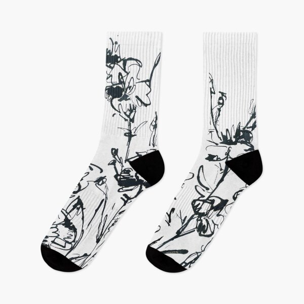 Item preview, floral with ink  designed and sold by Chaosvibe.