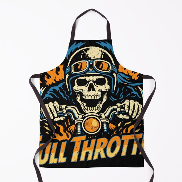 Item preview, FULL THROTTLE Vintage Moto Thunder Lightning Retro Art designed and sold by kosongxlima.