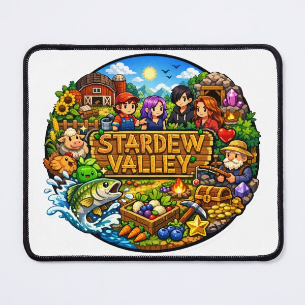 Item preview, Stardew Valley Crazy ArtWork designed and sold by FeelTheDrawing.