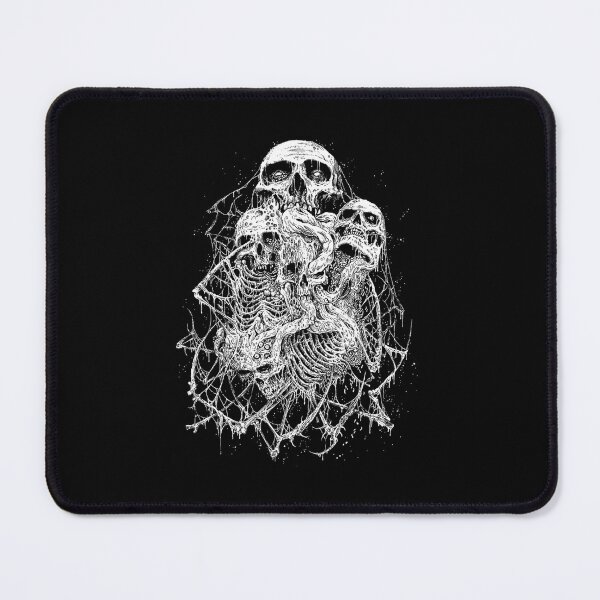 Item preview, Death Skeleton Tentacles Skulls Black White designed and sold by GtaShirt.