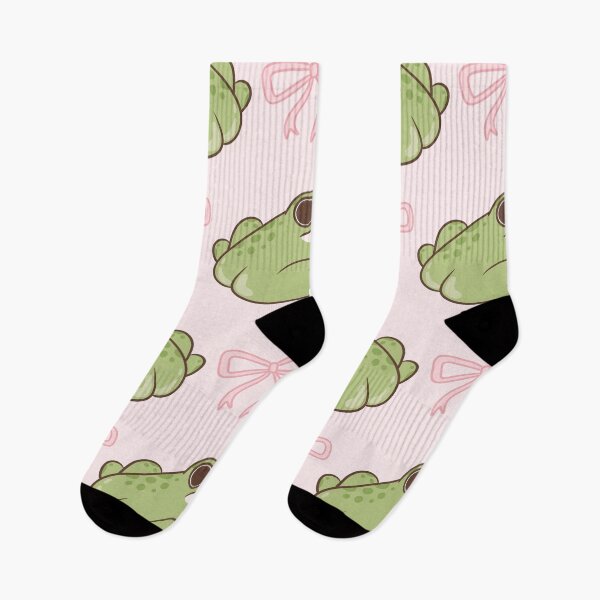 Item preview, coquette pink butt frog kawaii animal  designed and sold by kaybowzie.