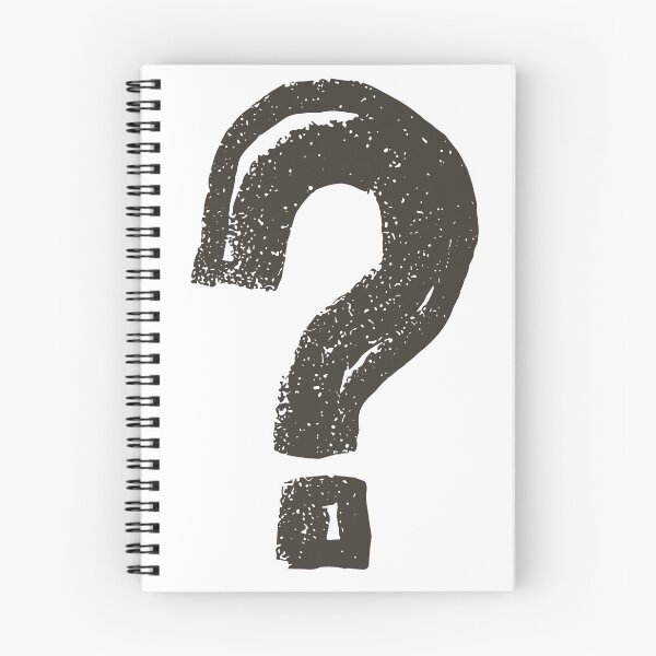 Item preview, Minimalist Question Mark Graphic Design – Mystery & Enigma  designed and sold by PrintedFeels.