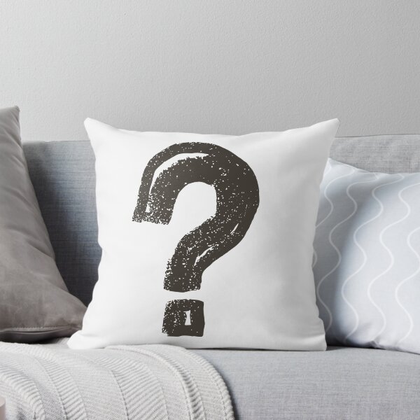 Item preview, Minimalist Question Mark Graphic Design – Mystery & Enigma  designed and sold by PrintedFeels.
