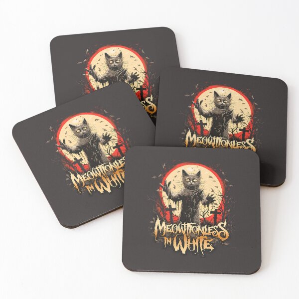 Item preview, Meowtionless In White designed and sold by rakkasei64.