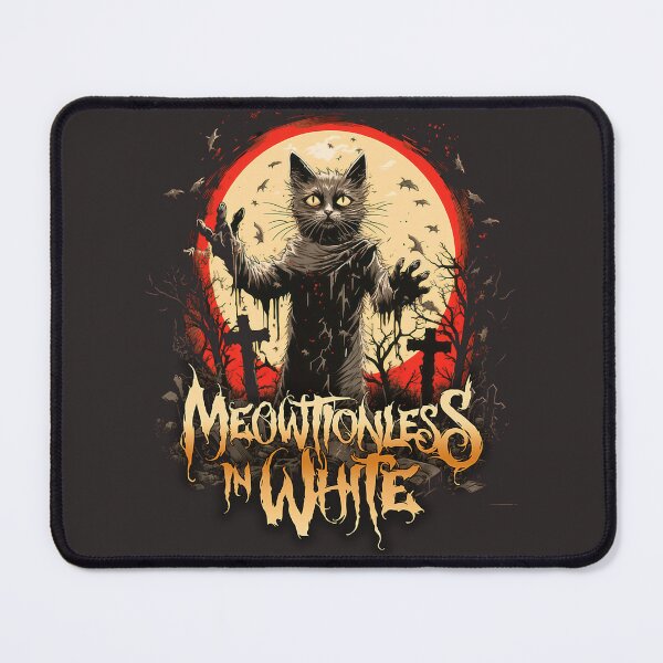 Item preview, Meowtionless In White designed and sold by rakkasei64.