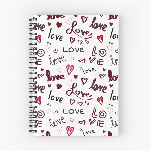 Item preview, Hand Drawn Love Script Doodle Pattern  designed and sold by Exploring Insight with Sami Brittany.